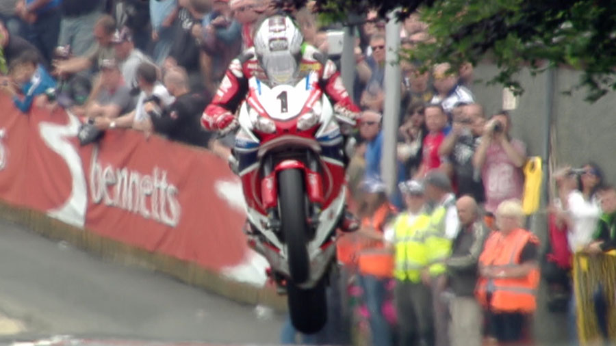 RACING in SLOW MOTION – Monster Energy Isle of Man TT 2015 – Greatest Show on Earth