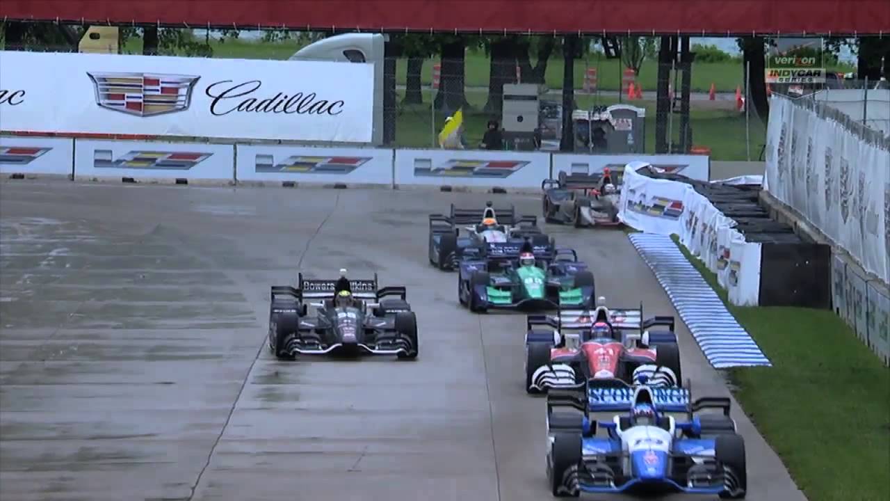 IndyCar Series en Detroit race domingo