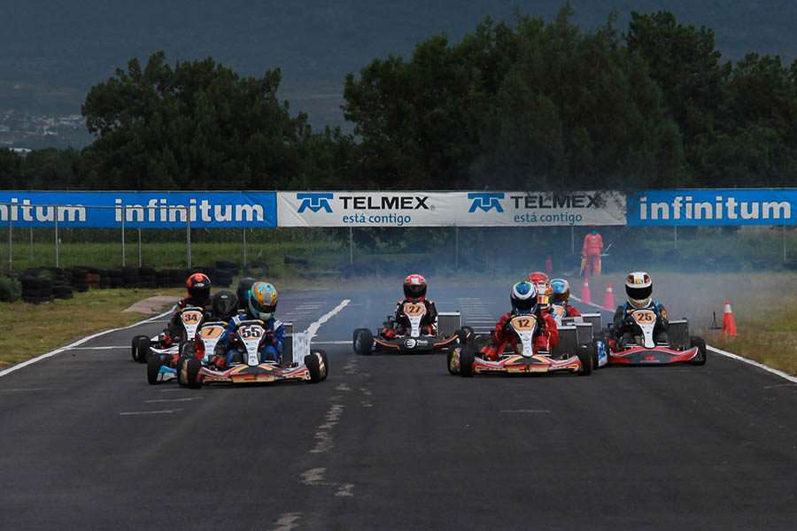 Diego Tames gana en la 3ª fecha de FIA México – National Karting Championship