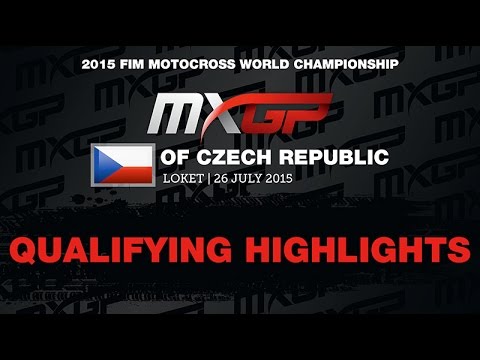 MXGP of Czech Republic Qualifying Race Highlights 2015