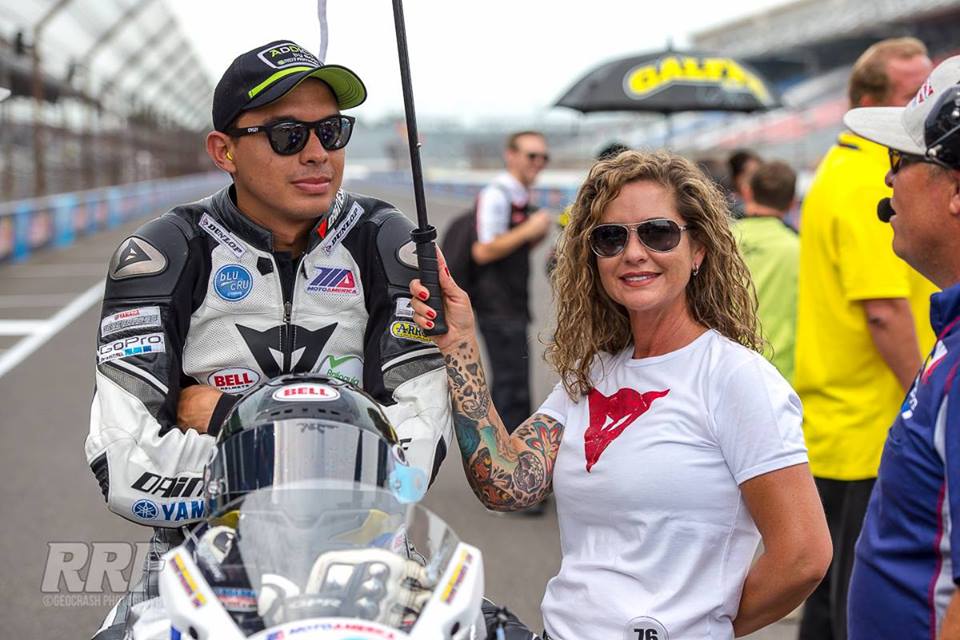 Tomás Puerta en el Top 5 del Campeonato MotoAmerica 2015