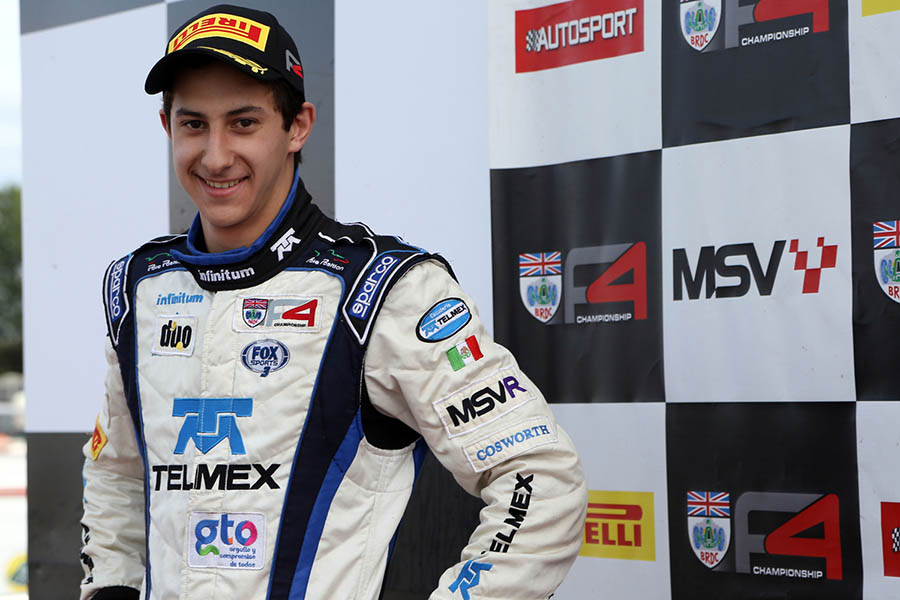 Rodrigo Fonseca, a cerrar fuerte la temporada 2015 de BRDC Fórmula 4 Británica