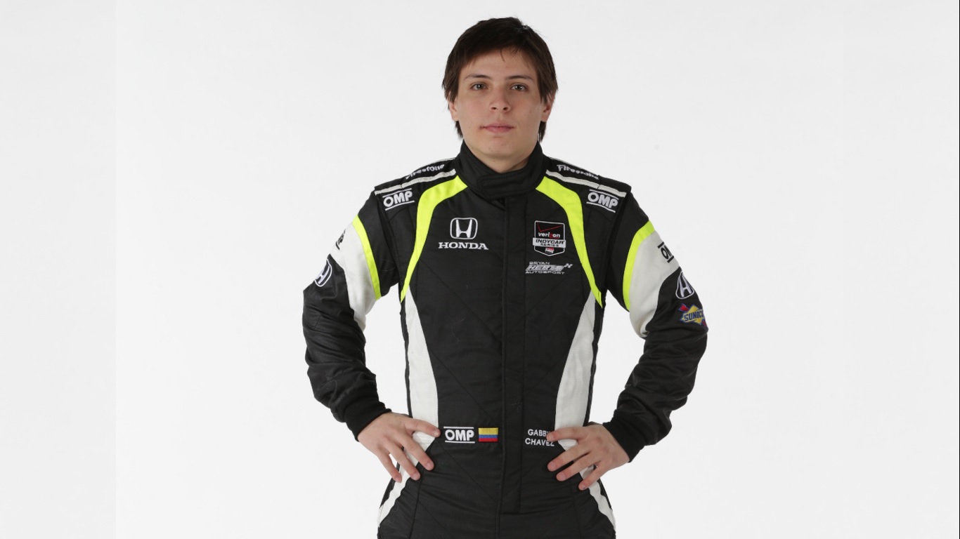 Gabby Cháves el novato del año de IndyCar 2015, competirá en la Carrera de Estrellas