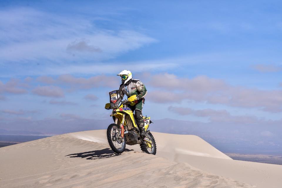 Cristian España se une al proyecto del Team Suzuki Rally en el Dakar 2016