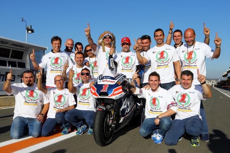 Héctor Barberá, campeón de la categoría MotoGP™ Open