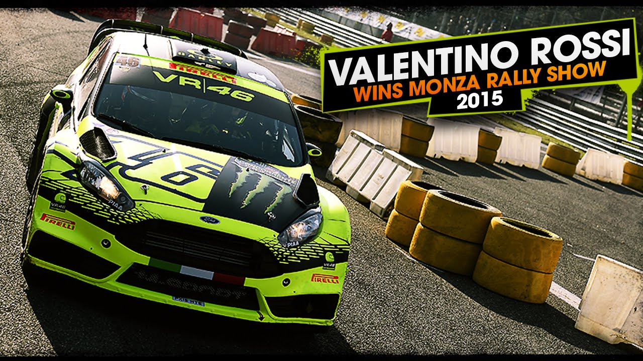 Valentino Rossi wins 2015 Monza Rally Show