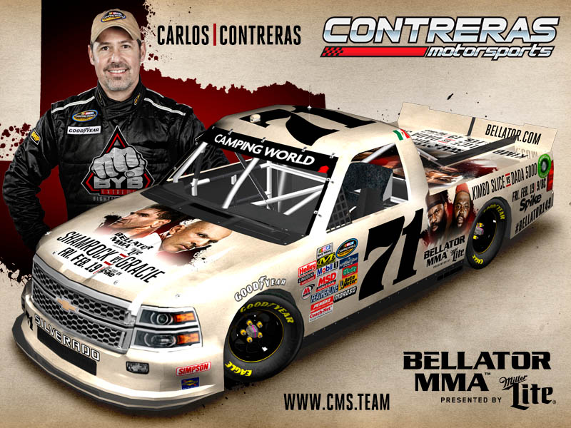 Contreras Motorsports primer equipo mexicano en NASCAR Camping World Trucks Series