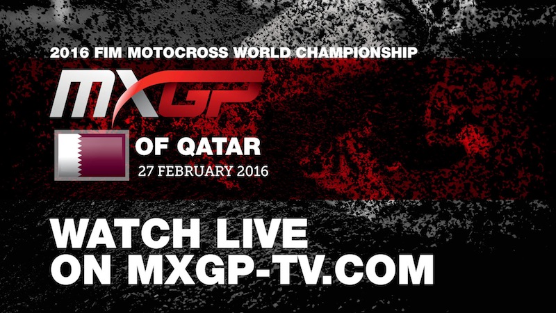 En vivo y en HD el MXGP en Qatar