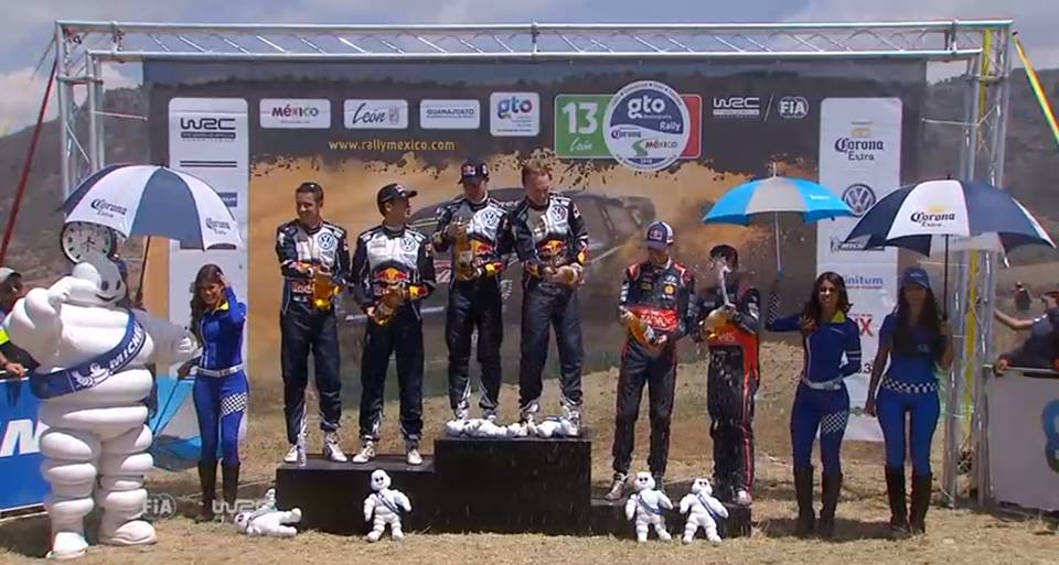 Enorme victoria de Latvala en el Rally Guanajuato 2016