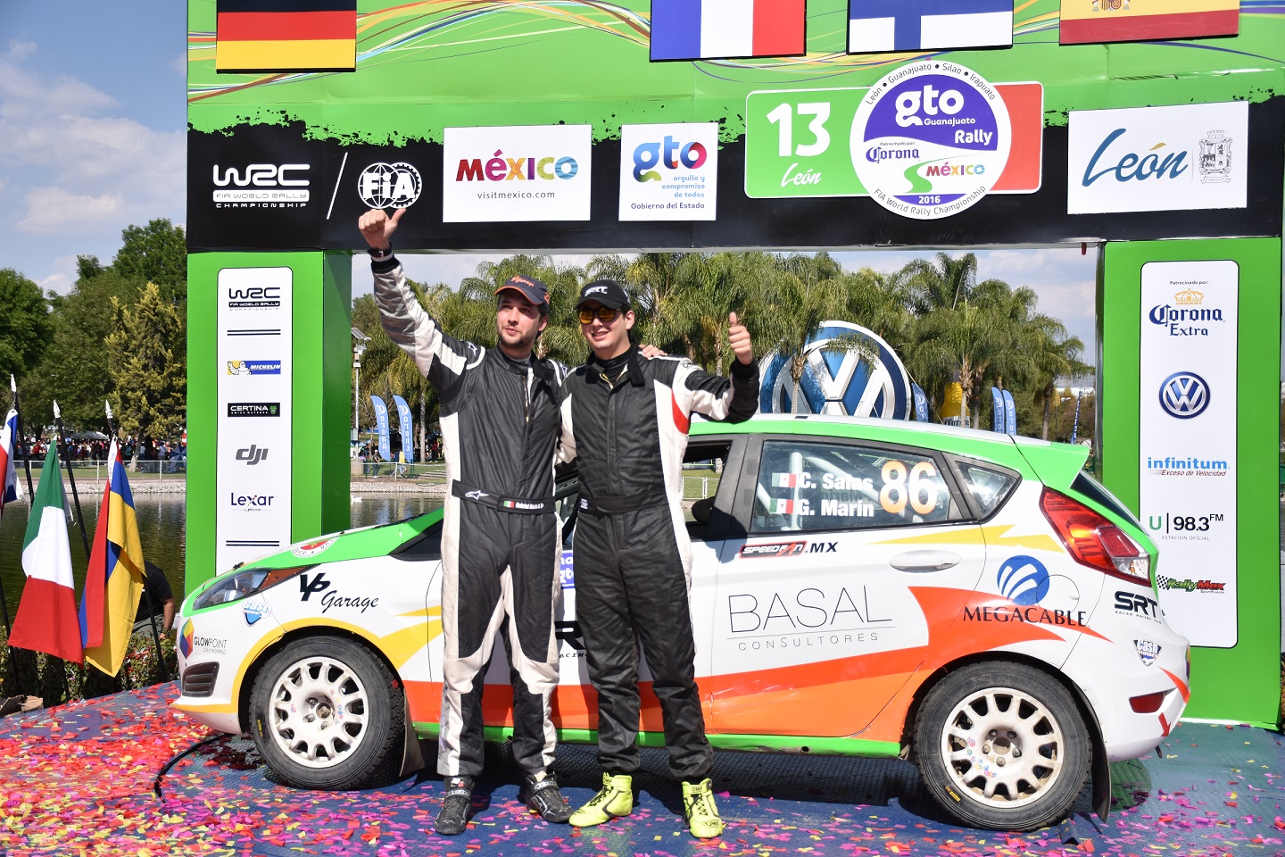 SRT Salas Racing Team con el segundo puesto en el Rally Guanajuato
