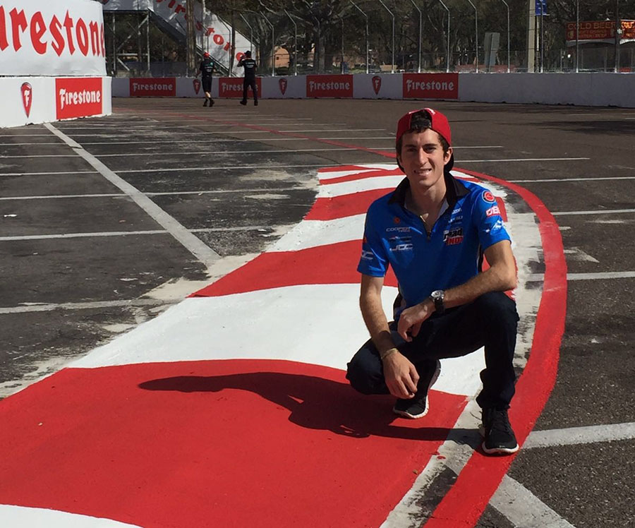Jorge Cevallos listo para el arranque de temporada en Pro Mazda Championship “Road to Indy”