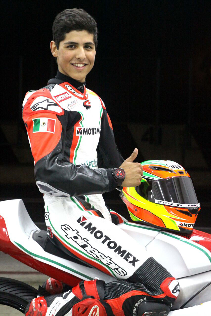 El mexicano Gabriel Martínez-Abrego confirma su participación en el Mundial Junior de Moto3