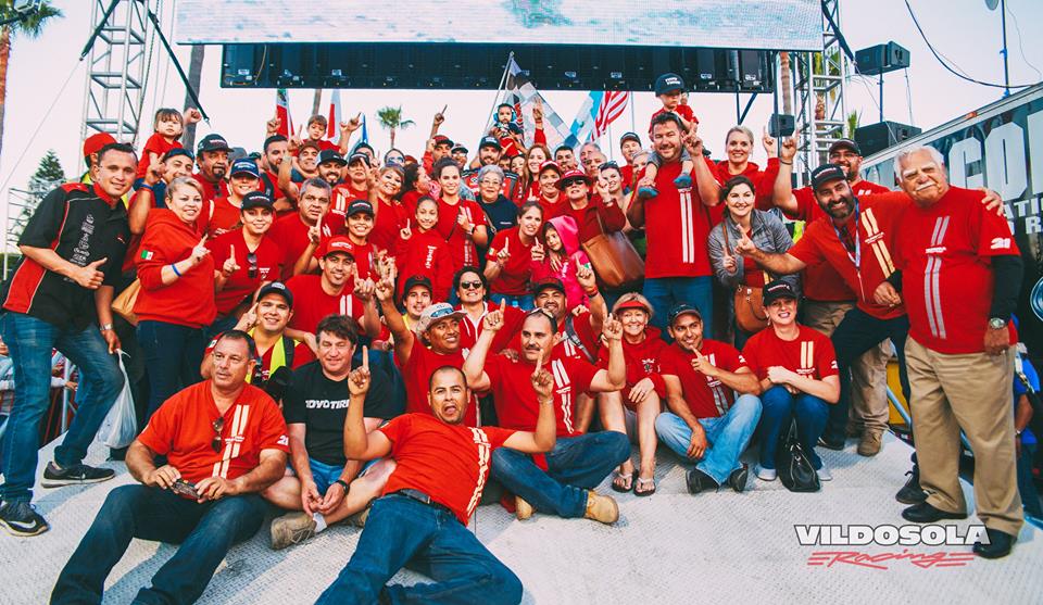 Por primera vez en la historia, Vildosola Racing se corona campeón de la Baja 500