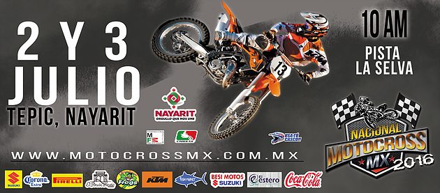 Horarios de la Gran Final del Motocross Nacional Mexicano 2016