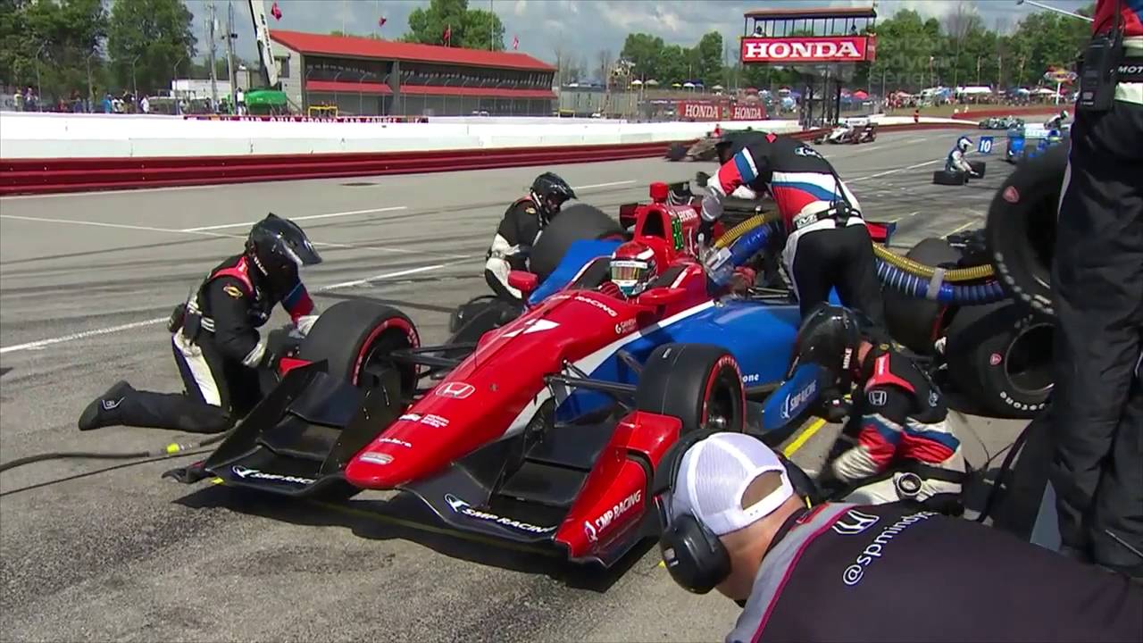 VIDEO: Indycar Round 12 Mid-Ohio 2016