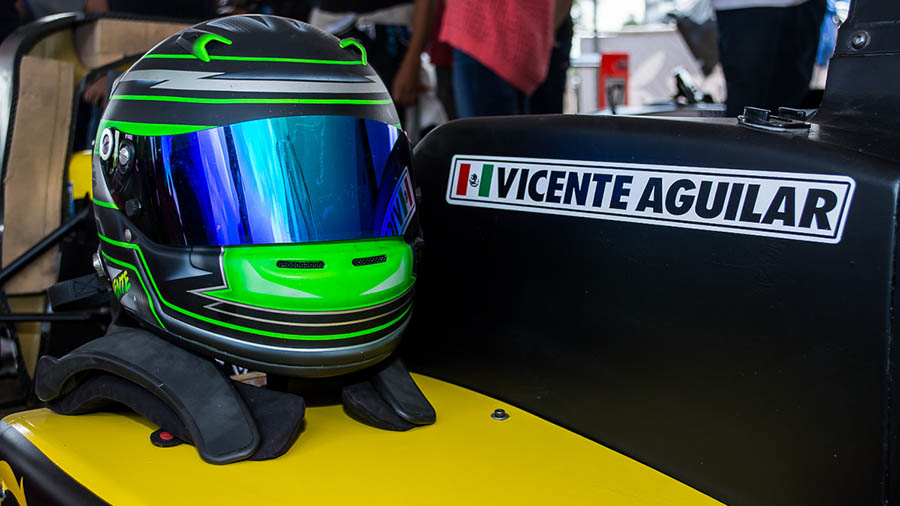 Mundomex y Pirelli apoyarán a Vicente Aguilar en la Fórmula Panam