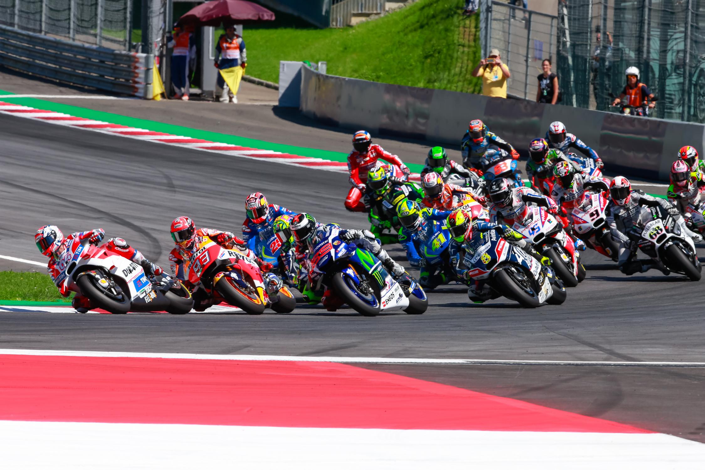 Un 1-2 histórico de Ducati en MotoGP en Austria