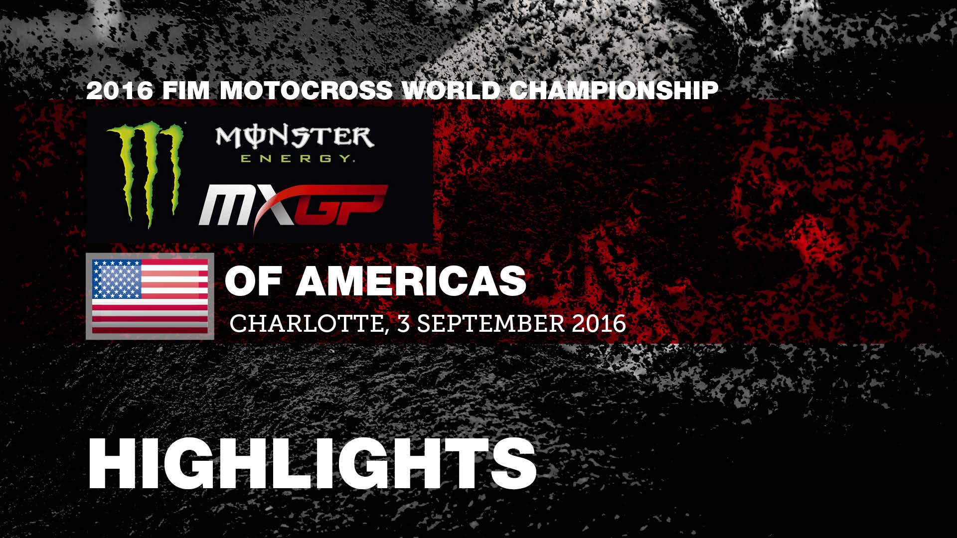 VIDEO: Monster Energy MXGP of Americas Race Highlights 2016 – Motocross