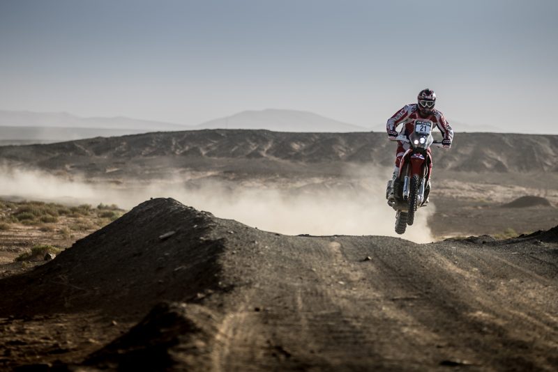 El Team HRC termina el Rally de Marruecos