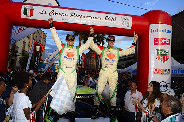Benito Guerra Jr se corona en la Carrera Panamericana dentro de la categoría MINI PANAM CHALLENGE