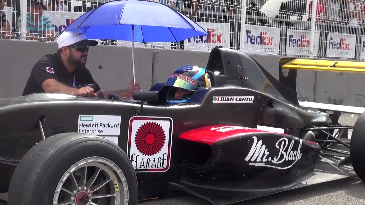 VIDEO: Juan Adolfo Cantú 9ª fecha Fórmula Panam 2016 en Querétaro