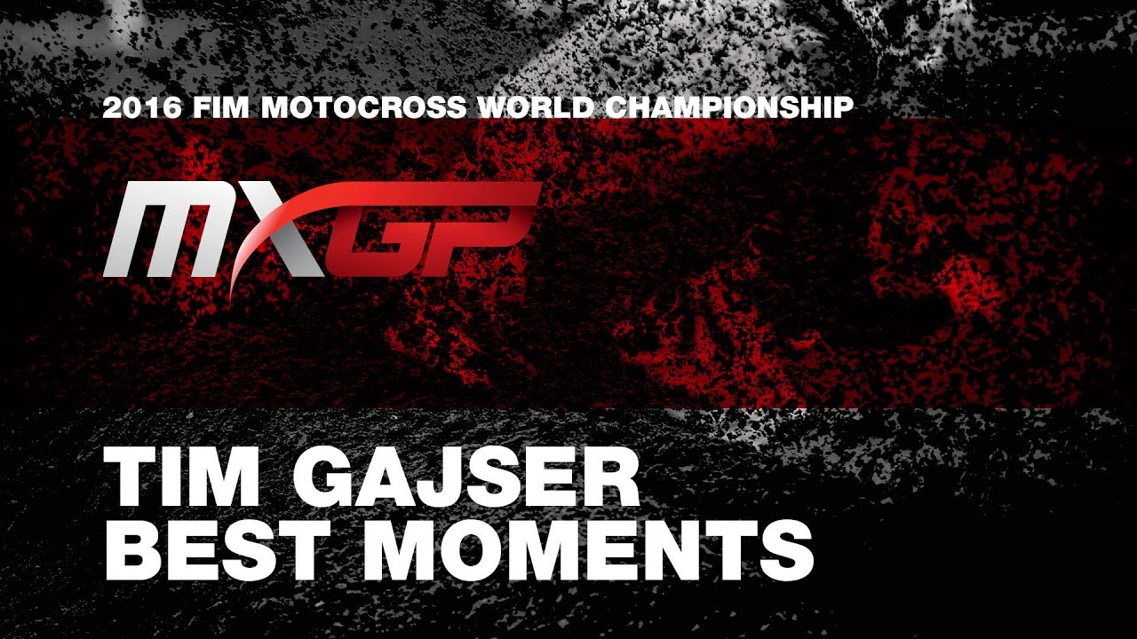 VIDEO: Los mejores momentos del campeón mundial de Motocross 2016 MXGP Tim Gajser