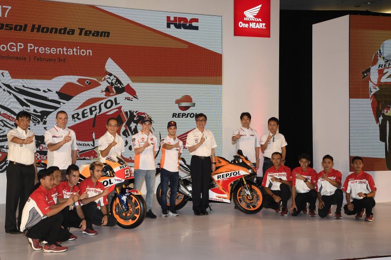 Repsol Honda presenta su proyecto de MotoGP para 2017