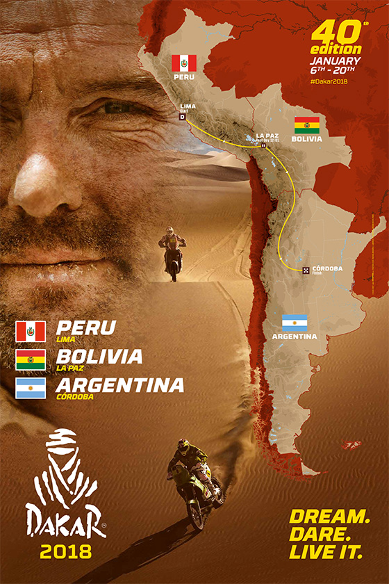 Dakar 2018: Perú, Bolivia y Argentina