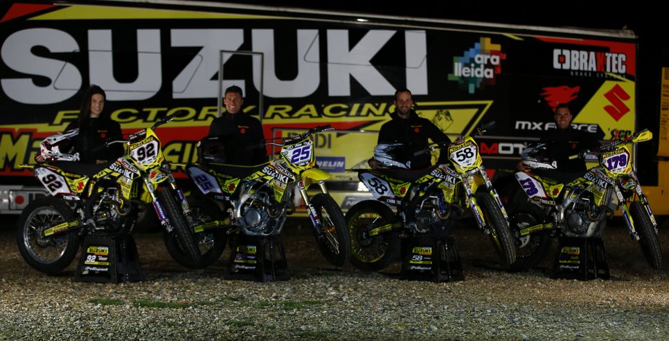 El Suzuki Grau Racing arranca el Campeonato de España de Flat Track