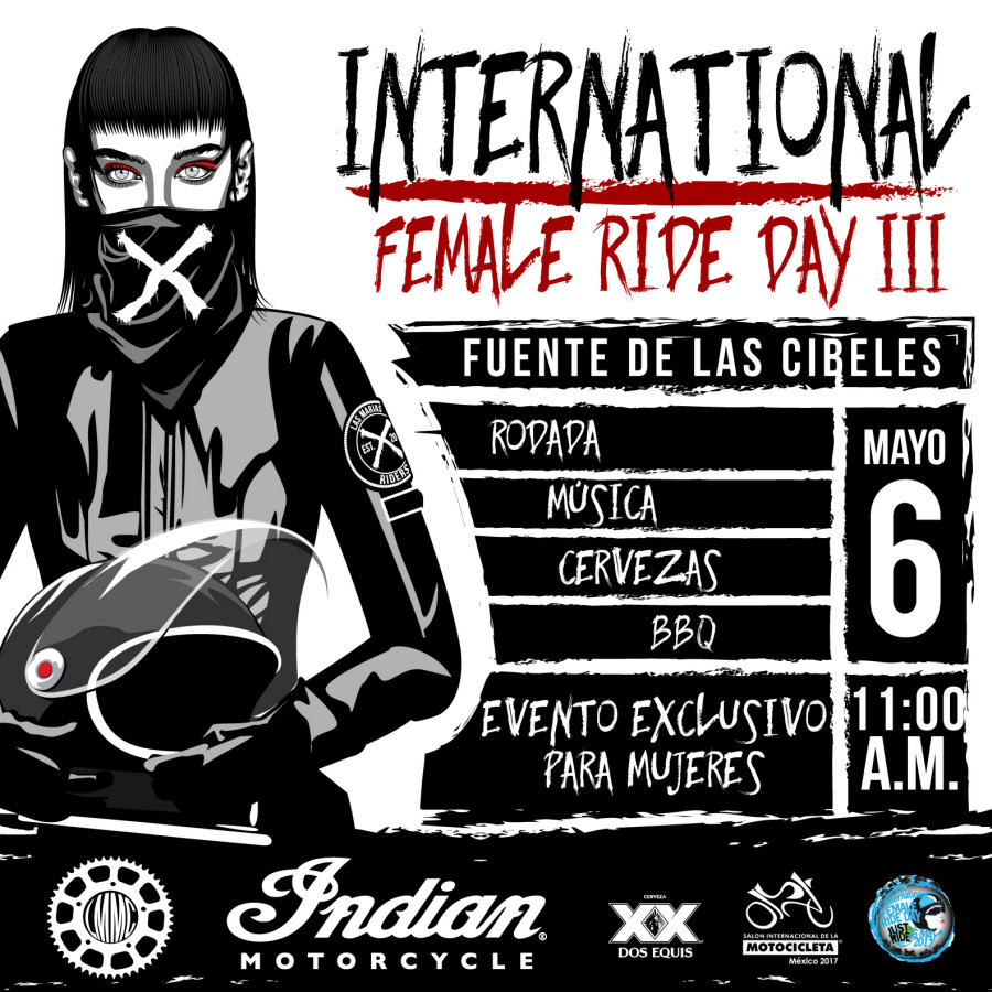 Invitación a todas las chicas Bikers