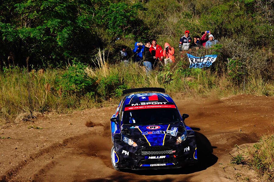 Pedro Heller estuvo a un paso del podio en el Rally Mundial WRC Argentina