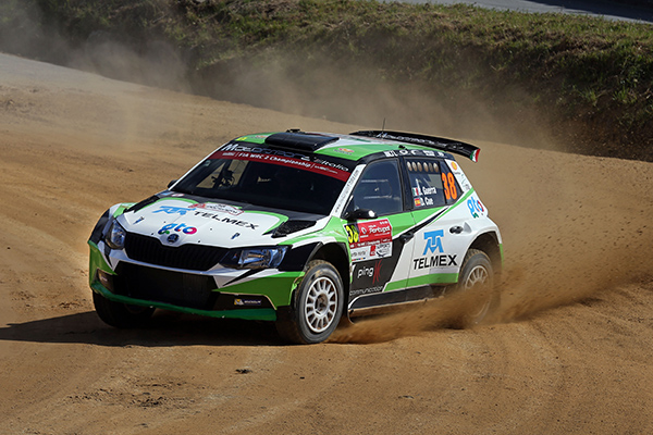 Benito Guerra sigue a la caza de los puntos en el Rally de Portugal