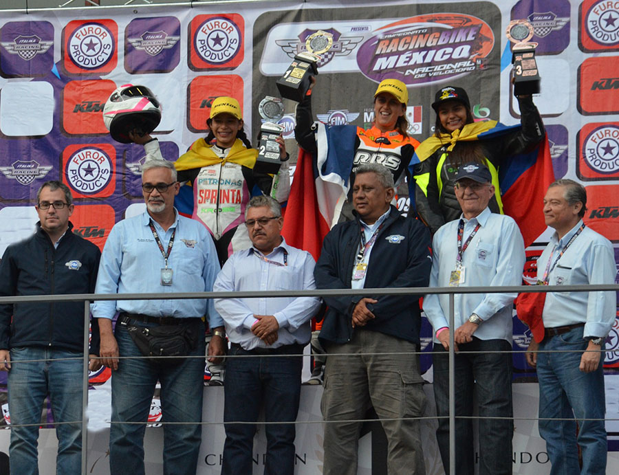 Resultados clasificación y carrera Latinoamericano MotoVelocidad Femenil y Varonil 2017