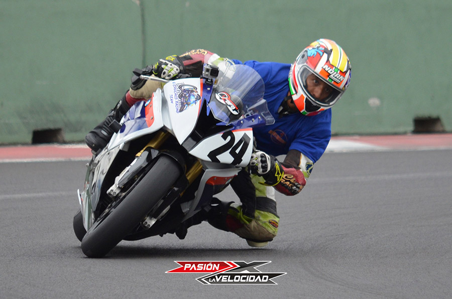 Zared León se estreno en la Superbike Expertos 1000c.c.