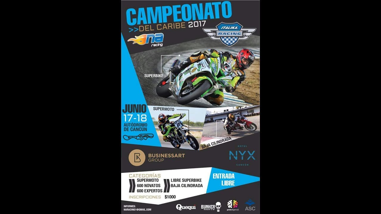VIDEO: Campeonato del Caribe NA Racing – Business Art Group