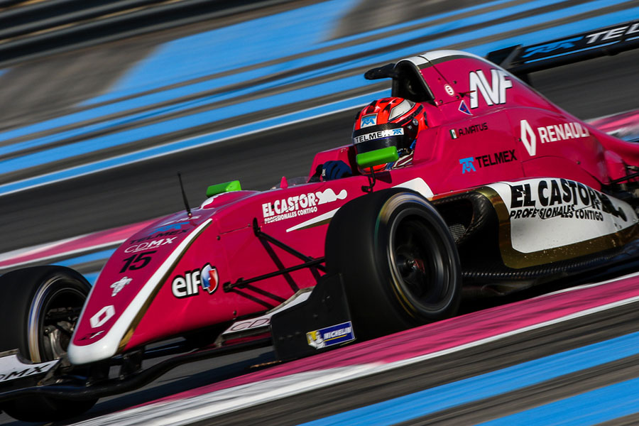 Compite Axel Matus en novena fecha de Fórmula Renault en Spa-Francorchamps
