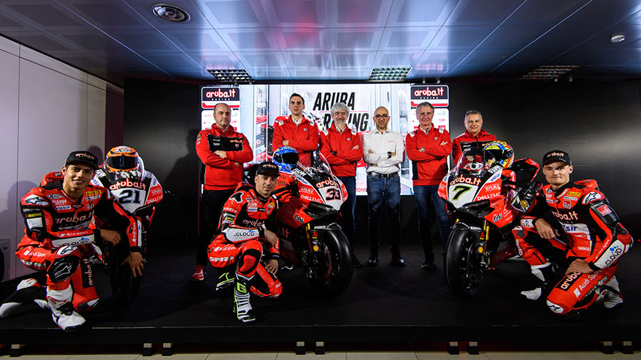 El Aruba.it Racing – Ducati se ha presentado oficialmente en Milán