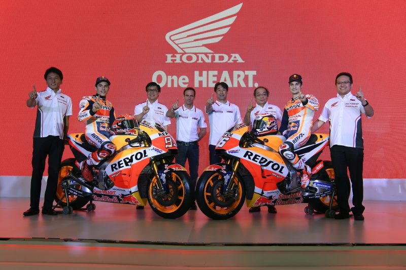 El Repsol Honda Team se presenta en Yakarta