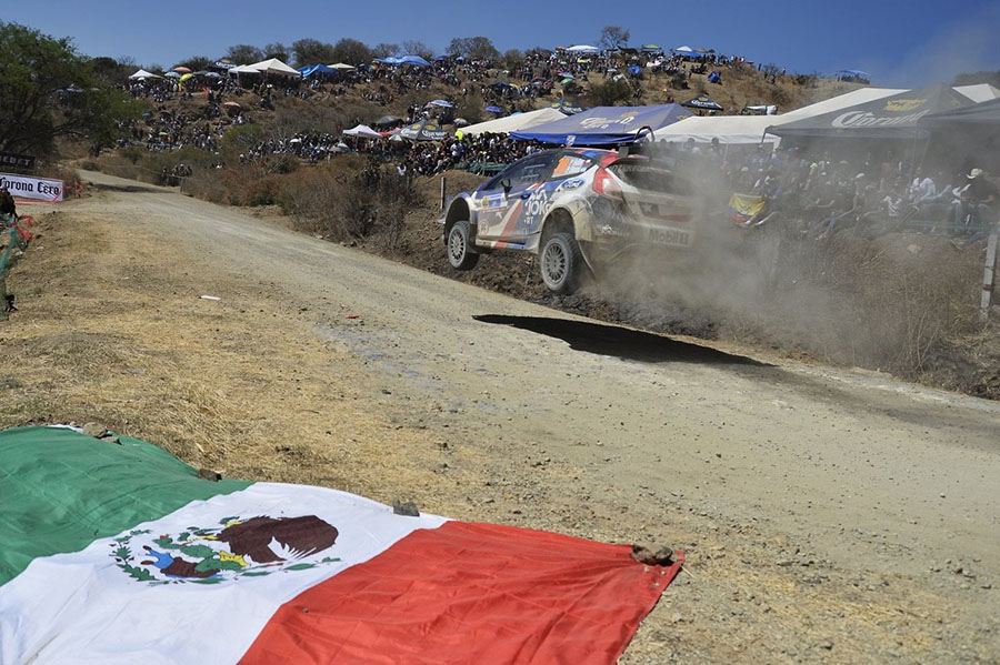 Pedro Heller logra histórico podio en el Rally Mundial de México