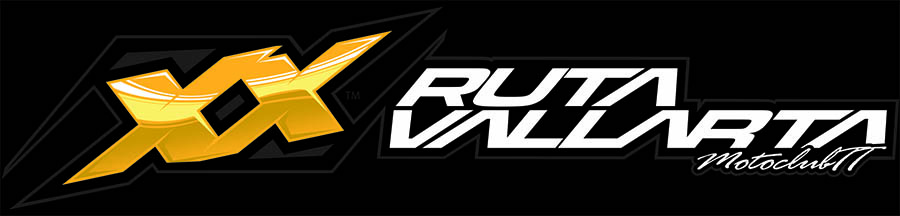 Logo de la Ruta Vallarta 20 (2018) con el MotoClub TT