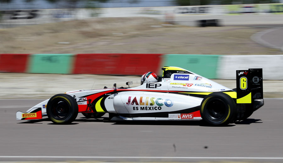 Moi de la Vara llegará a Mérida como líder en la FIA F4 NACAM