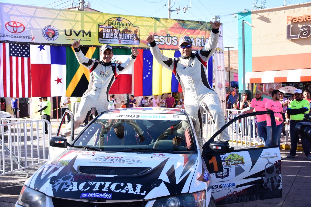 Triunfo de Ricardo Cordero en el Campeonato Nacional de Rallies