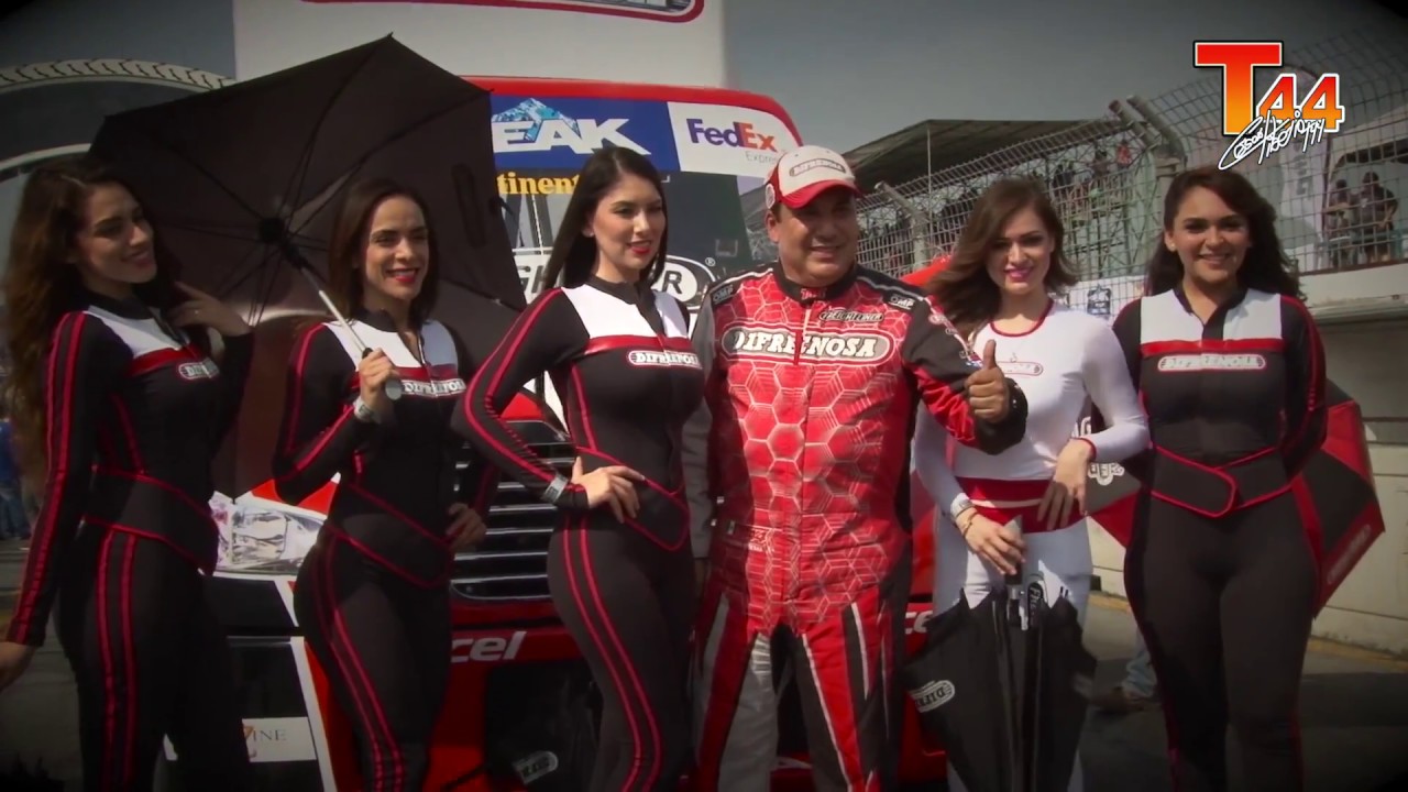 VIDEO: Cesar Tiberio Jiménez T44 fecha 1 Tractocamiones Freightliner en el Autódromo Monterrey 2018