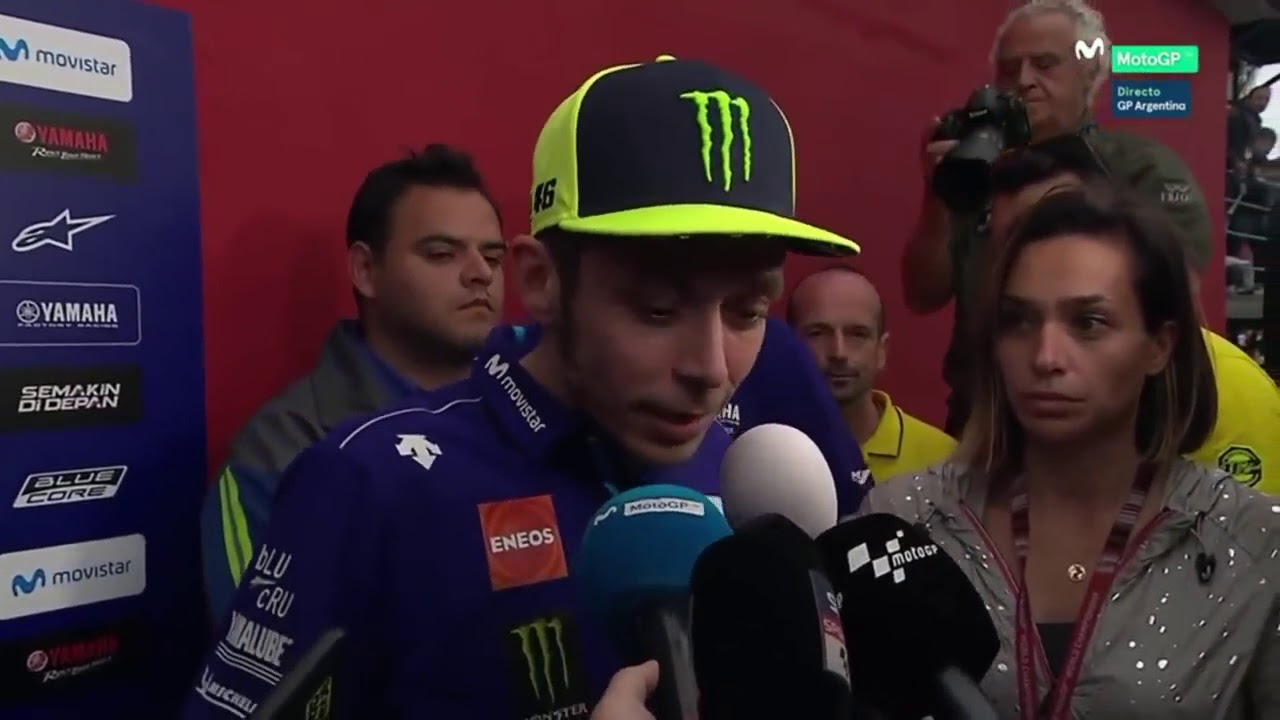 VIDEO: Las declaraciones de Valentino Rossi por el toque de Márquez