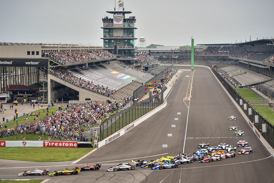 VIDEO: IndyCar 2018 Round 5 Grand Prix Indianapolis Motor Speedway Road Course RACE