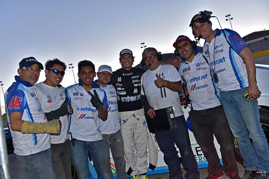 Regresar al liderato de NASCAR PEAK México en Guadalajara, objetivo de Irwin Vences