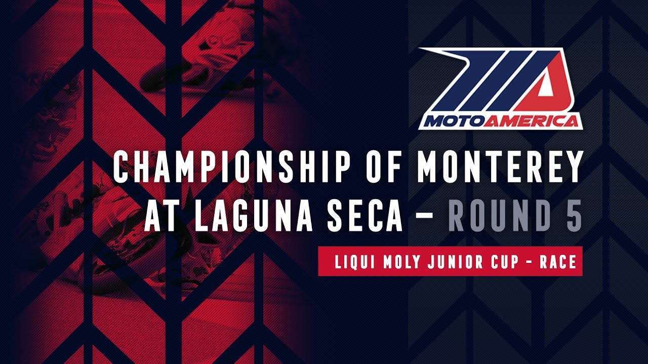 VIDEO: Junior Cup Moto America Round 4 Laguna Seca 2018