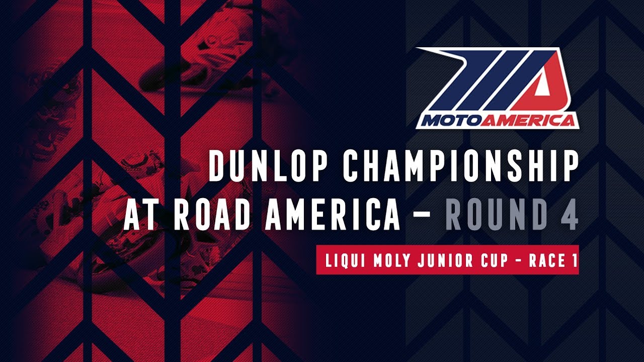 VIDEOS: Junior Cup MotoAmerica 2018 Round 3 en Road America race 1 y 2