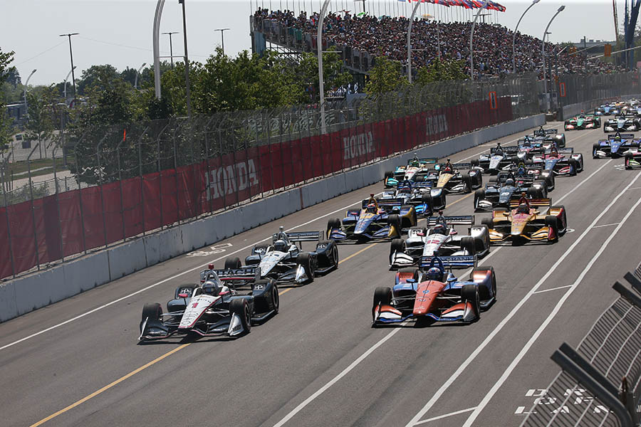 VIDEO: IndyCar Series Round 11 Streets of Toronto RACE 2018