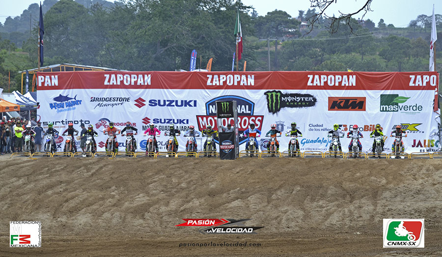 Resultados completos fecha 8 Nacional de Motocross mexicano en Guadalajara 2018